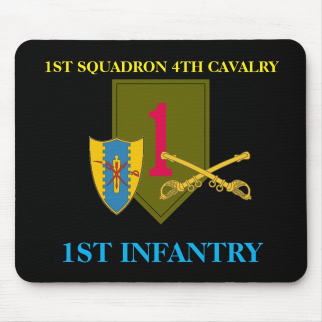 1. GESCHWADER-4. KAVALLERIE-1. INFANTERIE MOUSEPAD (Vorne)