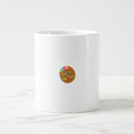 1. glücklicher Geburtstag Jumbo-Tasse