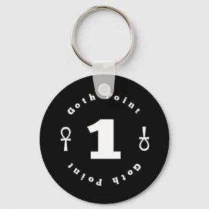 1 Goth Point Keychain Schlüsselanhänger
