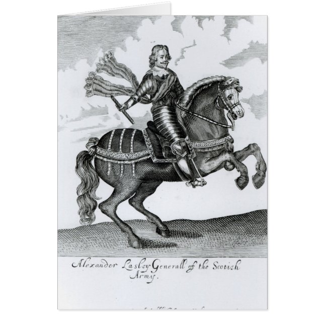 1. Graf Alexanders Leslie von Leven (Vorne)