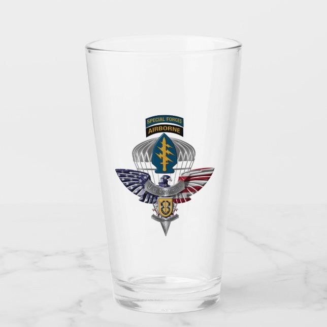 1. Gruppe der Spezialeinheiten (Im Flugzeug Adler) Glas (Vorderseite)