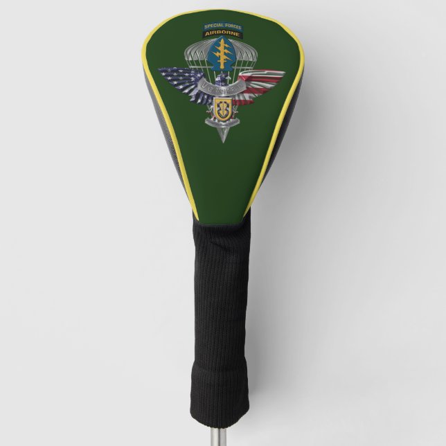 1. Gruppe der Spezialeinheiten (Im Flugzeug Adler) Golf Headcover (Vorderseite)