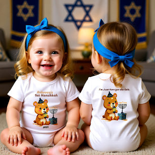 1. Hanukkah-Latke-Newcomer des Jahres Baby Strampler