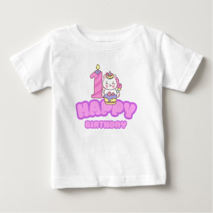 1. Happy Birthday Baby T-shirt