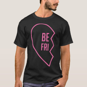 1 Herz in 2 Best Friend T's Matching BESTE FREUNDI T-Shirt