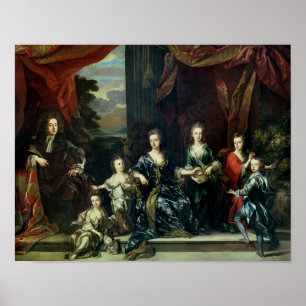 1. Herzog John-Churchill von Marlborough Poster