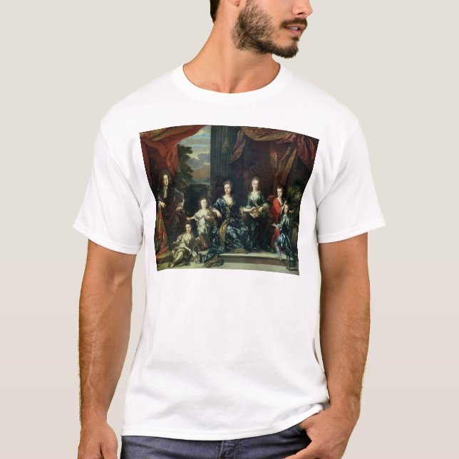 1. Herzog John-Churchill von Marlborough T-Shirt (Vorderseite)