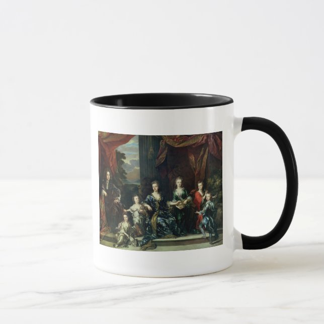 1. Herzog John-Churchill von Marlborough Tasse (Rechts)
