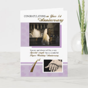 1. Hochzeitsfeier Karte