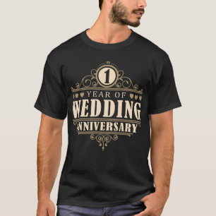 1. Hochzeitstag (Husband) T-Shirt