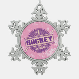 1 Hockey Godmutter Weihnachtsbaum Ornament