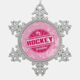1 Hockey Oma Weihnachtsbaum Ornament