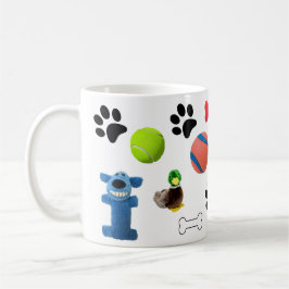 1. Hunde Oma mit Hunde-Spielzeug-Grafik Kaffeemasc Kaffeetasse
