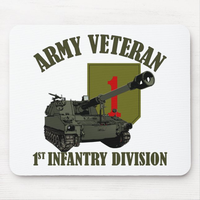 1. Identifikations-Veteran - Haubitze M109 Mousepad (Vorne)