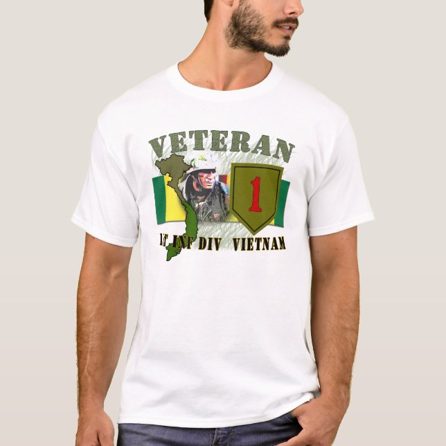 1. Inf Div. - Vietnam (kein CIB) T-Shirt (Vorderseite)