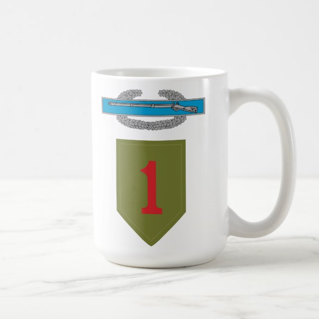 1. Infanterie-Abteilung CIB-Tasse Tasse (Rechts)