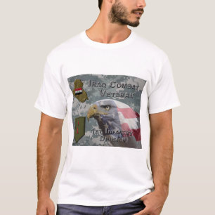 1. Infanterie Div Irak Combat Veteran T-Shirt