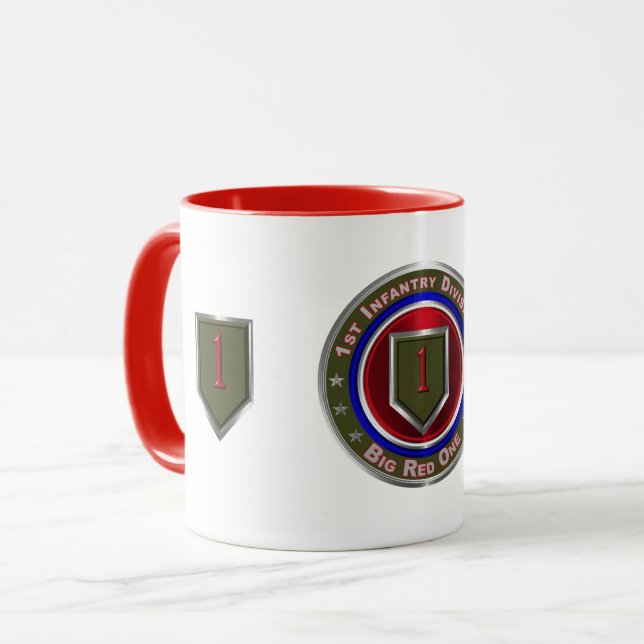 1. Infanterie-Division  Tasse (Vorderseite Links)