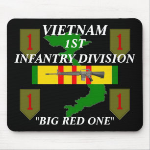 1. Infanterie Vietnam Mousepad