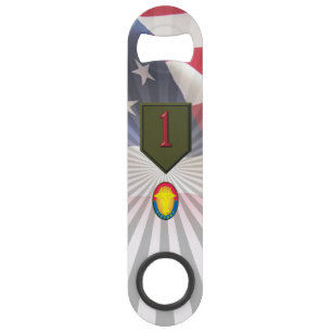 1. Infanterieabteilung "Big Red One" Speed Flaschenöffner