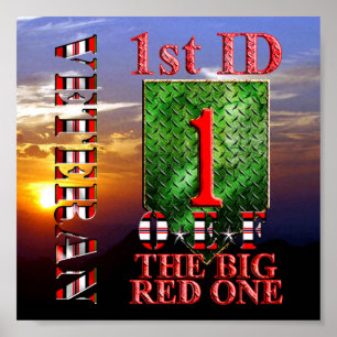 1. Infanterieabteilung OEF VETERAN Poster