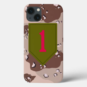 1. Infanterieabteilung "The Big Red One" Wüste Case-Mate iPhone Hülle