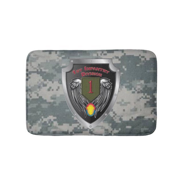 1. Infanteriediv "Big Red One" Badematte (Vorderseite)