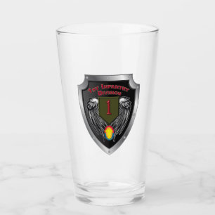 1. Infanteriediv "Big Red One" Sonderschild Glas