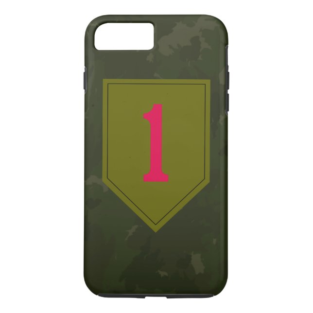 1. Infanteriedivision "das große Rot eins " Case-Mate iPhone Hülle (Rückseite)