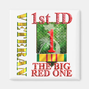 1. Infanteriedivision-Vietnam-Veteran Magnet