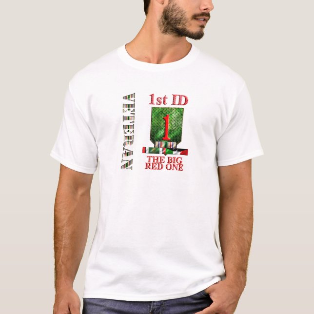 1. Infanteriedivision-Wüstensturm-Veteran T-Shirt (Vorderseite)