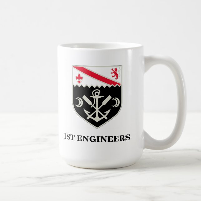 1. Ingenieur-Bataillon-Tasse Kaffeetasse (Rechts)