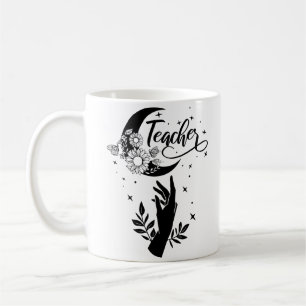 1- Inspirierendes Lehrer-Shirt, Minimalistischer L Kaffeetasse