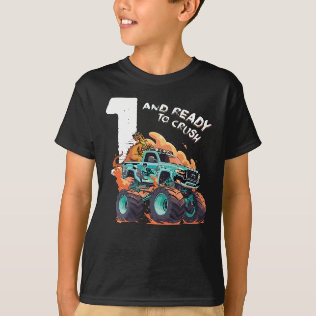 1 Jahr alt & reif zum Brechen - 1. Geburtstag T-Shirt (Vorderseite)