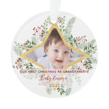 1. Jahr Großeltern Gold und Blütenwein