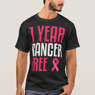 1 Jahr Krebs freie Remission Brustleukämie Colon T-Shirt