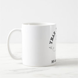 1 Jahr Zusammen - Erste Jubiläumsfeier Kaffeetasse