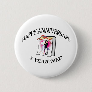 1. JAHRESTAG BUTTON