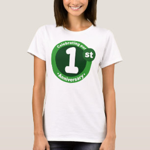 1. Jahrestag T-Shirt