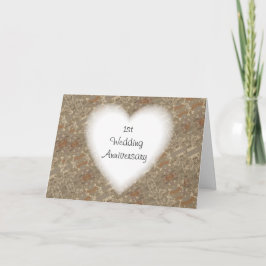1. Jahrestagskarte Karte