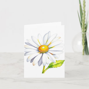 1. Januar Tag B - Wasserfarben und Pen Karte