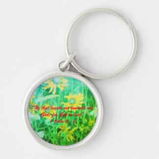 1 Johannes 4:8 "—denn Gott ist Liebe." Wahrheiten  Schlüsselanhänger