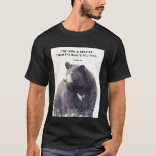 1 Johannes 4 Christliches Zitat - Der Herr ist grö T-Shirt