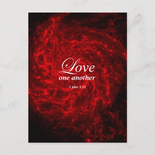 1. John 3:23 Postkarte (Vorderseite)