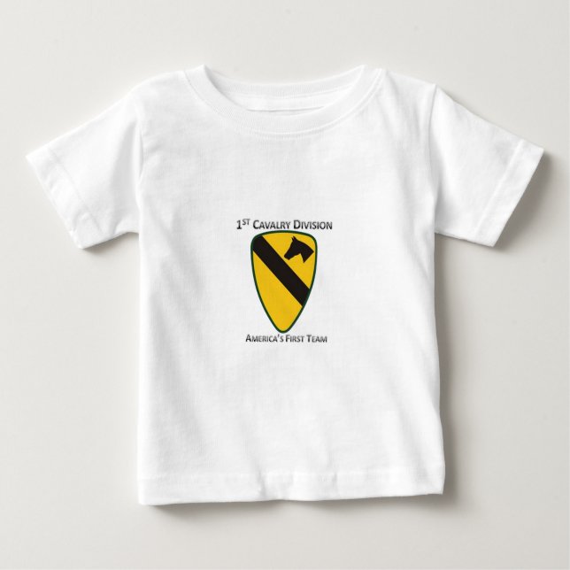 1. Kavallerie-Abteilung Baby T-shirt (Vorderseite)