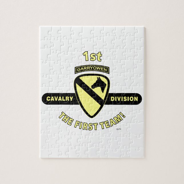 1. KAVALLERIE-ABTEILUNG "das ERSTE TEAM " Puzzle (Vertikal)