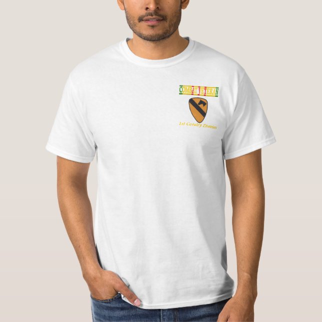 1. Kavallerie-Abteilungs-Vietnam-Veteranen-Shirt T-Shirt (Vorderseite)
