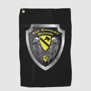 1. Kavallerie-Division “First Team” Golfhandtuch