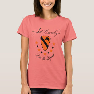 1. Kavallerie, leben das Legenden-Gold T-Shirt