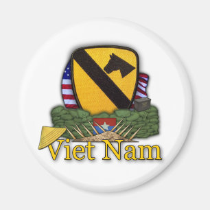 1. Kavallerieabteilung vietnam Veteranen Krieg Vet Magnet